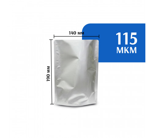 Пакет Реторт A 140х190 с алюминиевым слоем под запайку