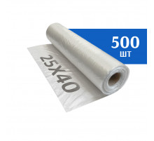 Пакет фасовочный на втулке ПНД 25х40 см 8 мкм 500 шт