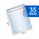 Пакет гриппер Zip-Lock 25x30 см 100шт