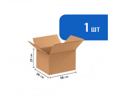 Гофрокороб 38х26х25