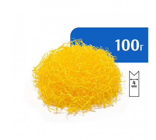 Наполнитель желтый 100 г, 4 мм