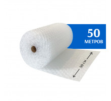 Воздушно пузырьковая пленка 0,5*50м двухслойная