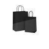 Бумажные крафт пакеты черные