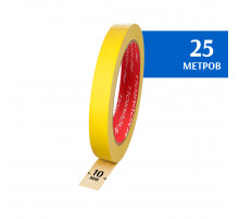 Лента скотч двухсторонняя 10мм 25м