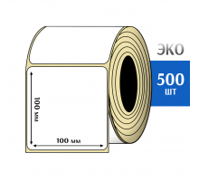Термоэтикетка ЭКО 100x100 мм (500шт) Eco