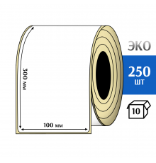 Термоэтикетка ЭКО 100x300 мм (250шт) Eco