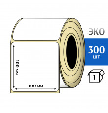 Термоэтикетка ЭКО 100х100 мм (300шт) Eco