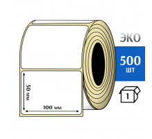 Термоэтикетка ЭКО 100x50 мм (500шт) Eco