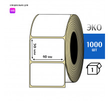 Термоэтикетка ЭКО 40x30 мм (1000шт) Eco для Wildberries
