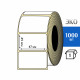 Термоэтикетка ЭКО 47x25 мм (1000шт) Eco