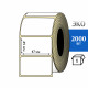 Термоэтикетка ЭКО 47x25 мм (2000шт) Eco