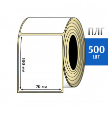 Термотрансферная этикетка ПЛГ 70х100 (500) COAT