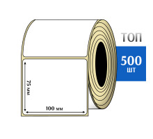 Термоэтикетка ТОП 100х75 (500шт) TOP