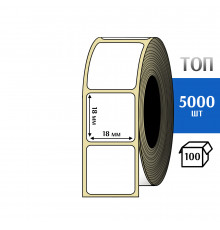 Термоэтикетка ТОП 18х18 (5000шт) TOP