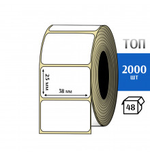 Термоэтикетка ТОП 38x25 (2000шт) TOP