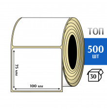 Термоэтикетка ТОП 100х75 (500шт) TOP