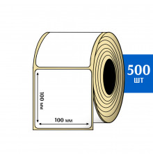 Термоэтикетка ЭКО 100x100 мм (500шт) Eco