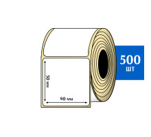 Термоэтикетка ЭКО 40x50 мм (500шт) Eco