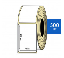 Термоэтикетка ЭКО 70x100 мм (500шт) Eco