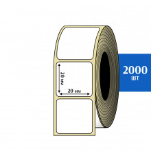 Термоэтикетка ТОП 20x20 мм (2000шт) Top