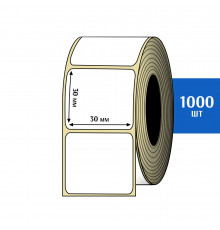 Термоэтикетка ЭКО 30x30 мм (1000шт) Eco