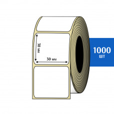 Термоэтикетка ЭКО 30x30 мм (1000шт) Eco