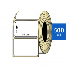 Термоэтикетка ЭКО 58x40 мм (500шт) Eco