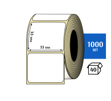Термоэтикетка ТОП 53x35 (1000шт) TOP