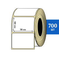 Термоэтикетка ТОП 58х40 (700шт) TOP