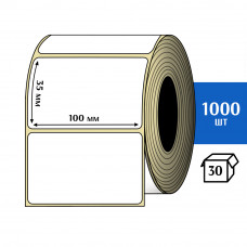 Термоэтикетка ЭКО 100x35 мм (1000шт) Eco