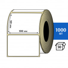 Термоэтикетка ЭКО 100x40 мм (1000шт) Eco