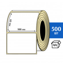 Термоэтикетка ЭКО 100x45 мм (500шт) Eco