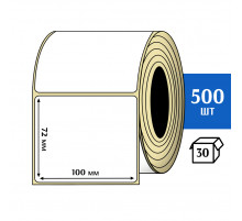 Термоэтикетка ЭКО 100x72 мм (500шт) Eco