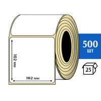 Термоэтикетка ЭКО 102x102 мм (500шт) Eco