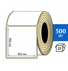Термоэтикетка ЭКО 102x102 мм (500шт) Eco