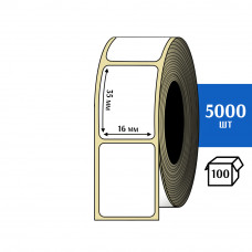 Термоэтикетка ЭКО 16x35 мм (5000шт) Eco