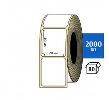 Термоэтикетка ЭКО 20x30 мм (2000шт) Eco
