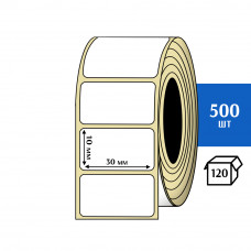 Термоэтикетка ЭКО 30x10 мм (500шт) Eco