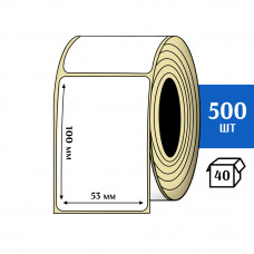 Термоэтикетка ЭКО 53x100 мм (500шт) Eco