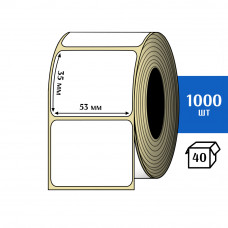Термоэтикетка ЭКО 53x35 мм (1000шт) Eco