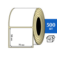 Термоэтикетка ЭКО 75x50 мм (500шт) Eco