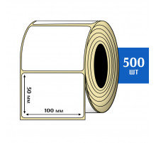 Термоэтикетка ЭКО 100x50 мм (500шт) Eco