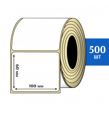 Термоэтикетка ЭКО 100x60 мм (500шт) Eco