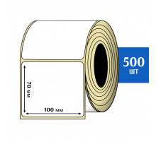 Термоэтикетка ЭКО 100x70 мм (500шт) Eco