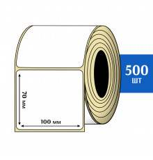 Термоэтикетка ЭКО 100x70 мм (500шт) Eco