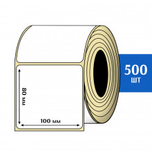 Термоэтикетка ЭКО 100x80 мм (500шт) Eco