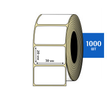 Термоэтикетка ЭКО 30x20 мм (1000шт) Eco