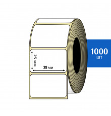 Термоэтикетка ЭКО 38x25 мм (1000шт) Eco