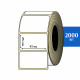 Термоэтикетка ЭКО 43x25 мм (2000шт) Eco