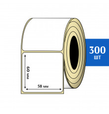 Термоэтикетка ЭКО 58x60 мм (300шт) Eco